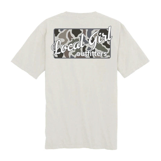 Local Girl Outfitters Localflage Plate Shirt Silver Local Girl Outfitters