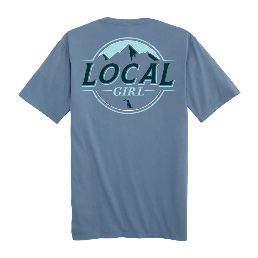 Local Girl Outfitters Local Latte SS Tee Slate Local Girl Outfitters