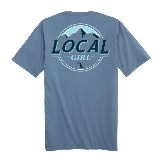 Local Girl Outfitters Local Latte SS Tee Slate Local Girl Outfitters