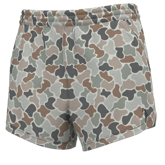 Local Girl Volley Shorts Forest Camo