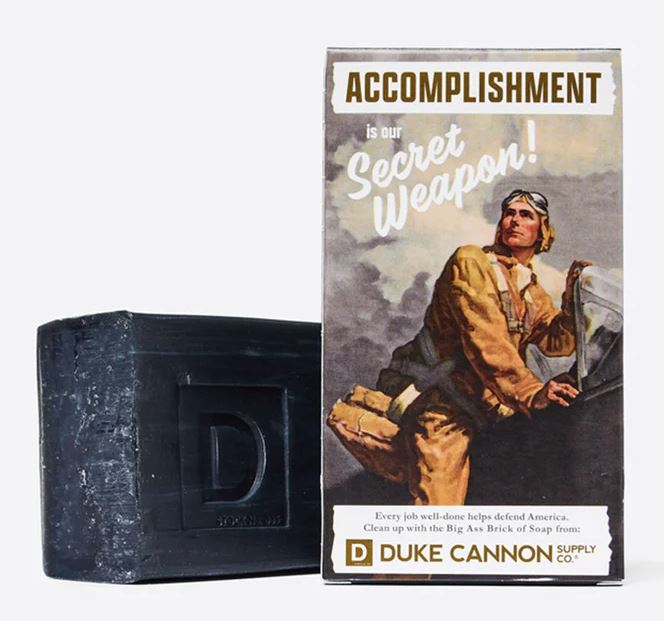 Duke Cannon LIMITED EDITION WWII-ERA BIG ASS BRICK OF SOAP - ACCOMPLISHMENT
