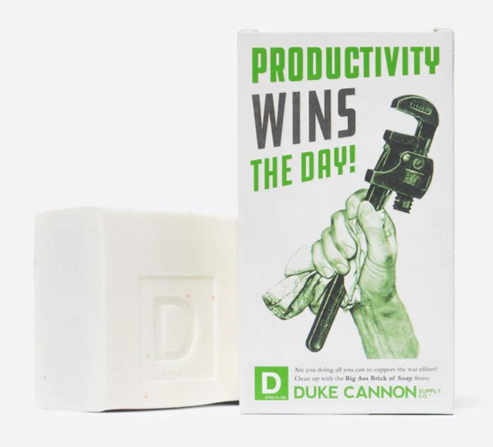 Duke Cannon LIMITED EDITION WWII-ERA BIG ASS BRICK OF SOAP - PRODUCTIVITY Duke Cannon