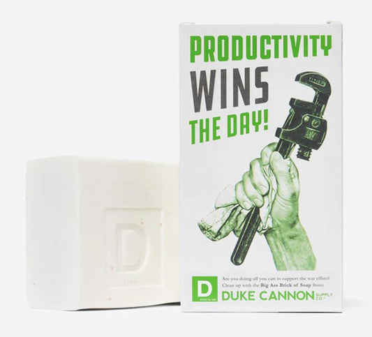 Duke Cannon LIMITED EDITION WWII-ERA BIG ASS BRICK OF SOAP - PRODUCTIVITY Duke Cannon