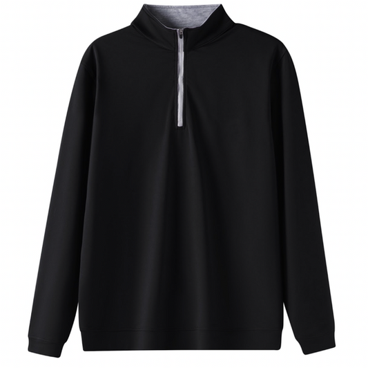 Meripex 1/4 Zip Pullover Black Meripex Apparel