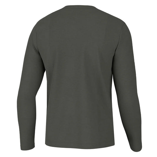 Local Boy LS Heather-Blend Crew Mud Local Boy Outfitters