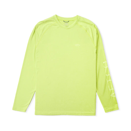 Aftco Samurai Long Sleeve Shirt Sea Sponge Heather