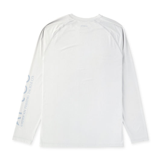 Aftco Samurai Long Sleeve Shirt Oyster Gray Heather Aftco