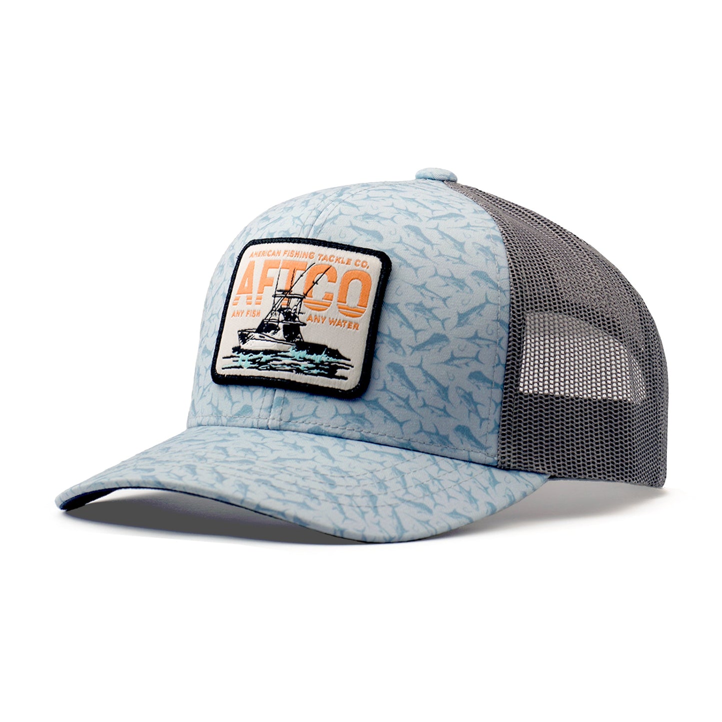 Aftco Mixed Bag Trucker Hat Dusk Aftco