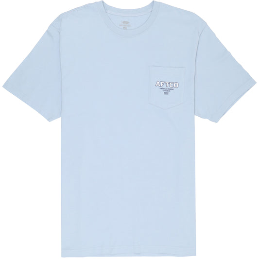 Aftco Short Sleeve Shirt Sunset Pearl