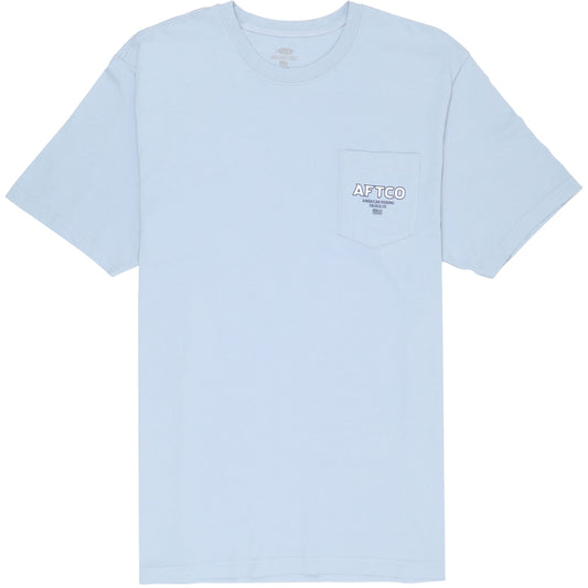 Aftco Short Sleeve Shirt Sunset Pearl Aftco