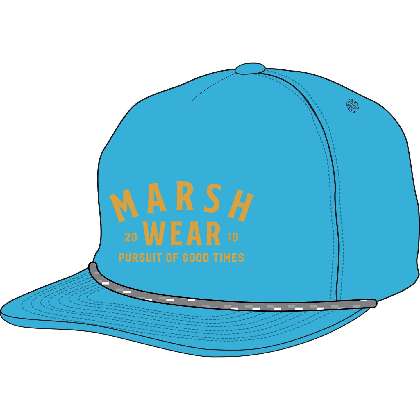 Marsh Wear Alton Puff Hat Azure Marsh Wear