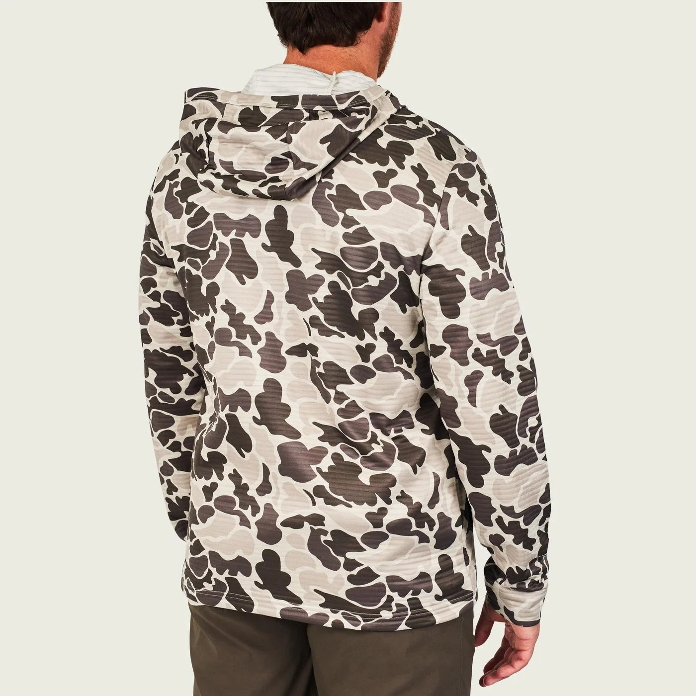 Marsh Wear Sullivan Hoodie Stone Mallard Camo
