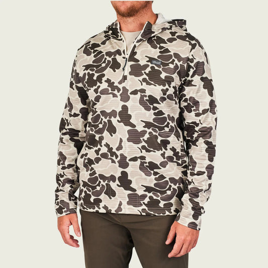 Marsh Wear Sullivan Hoodie Stone Mallard Camo Marsh Wear