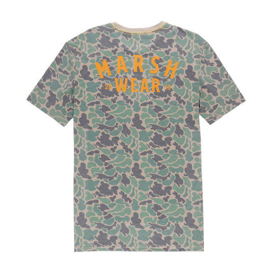 Marsh Wear Stackhouse Hagood SS Green Camo