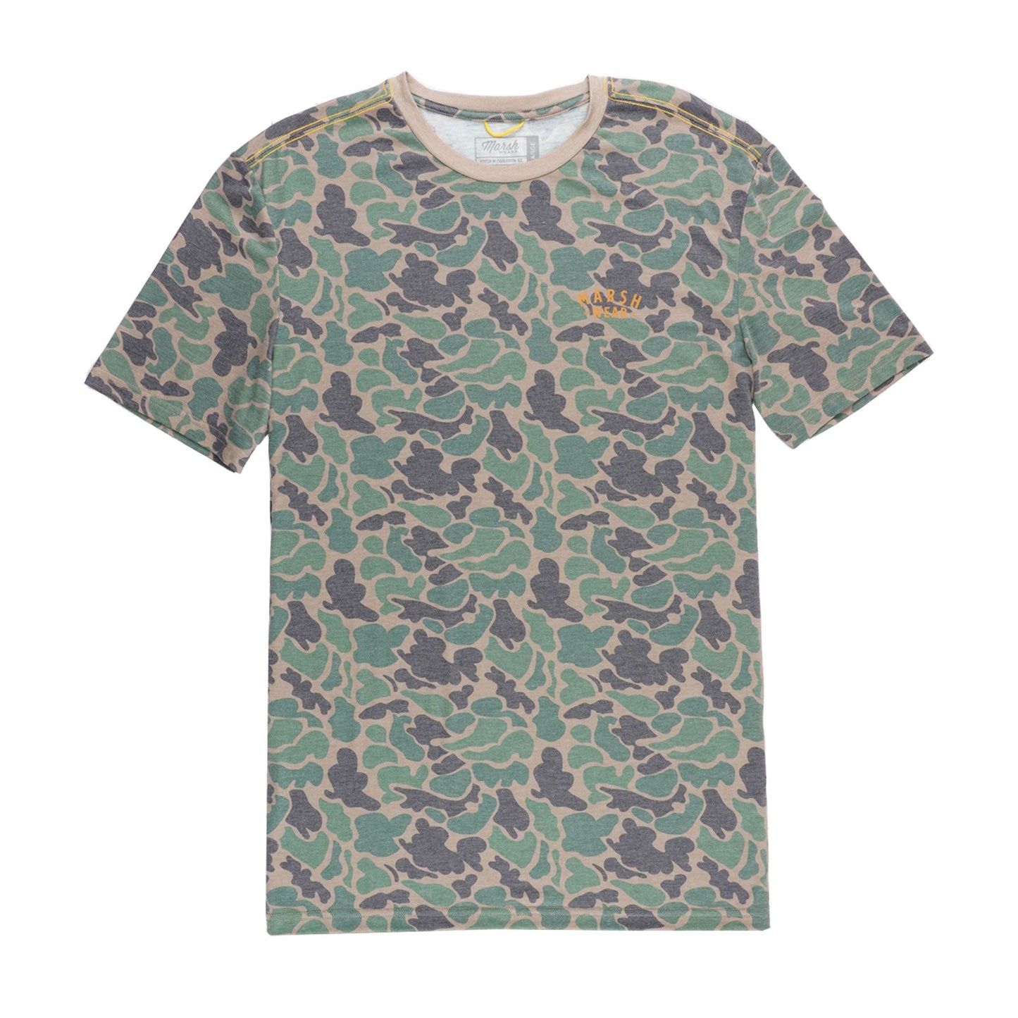 Marsh Wear Stackhouse Hagood SS Green Camo Marsh Wear
