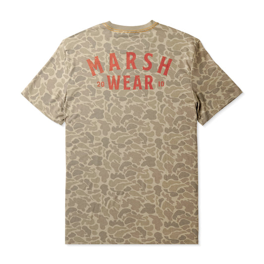 Marsh Wear Stackhouse Hagood SS Khaki Mallard Camo Marsh Wear