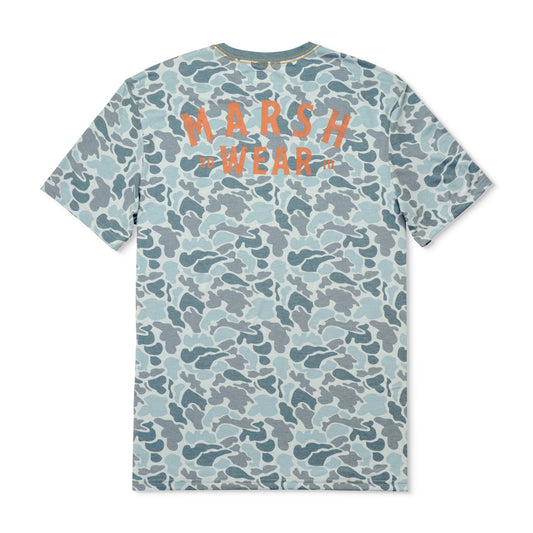Marsh Wear Stackhouse Hagood Short sleeve shirt Silver Mallard Camo Marsh Wear