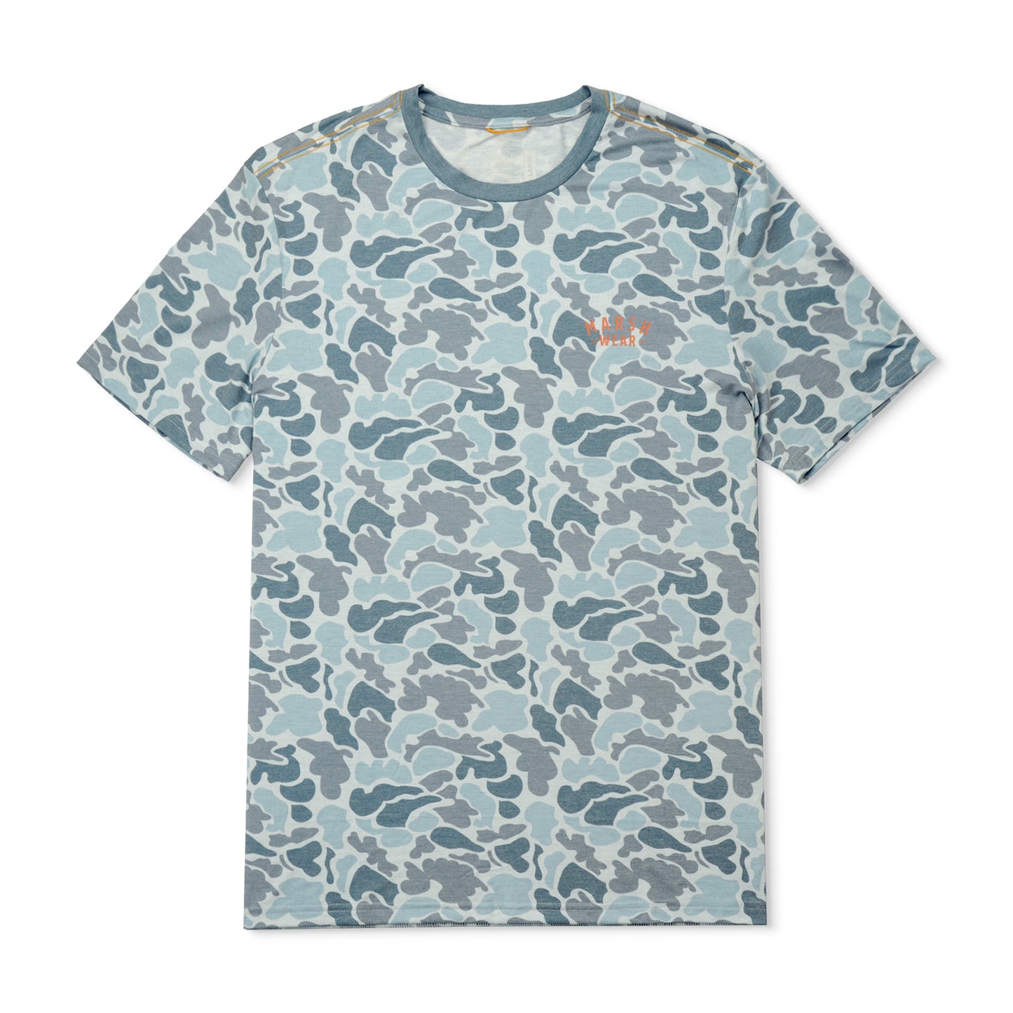 Marsh Wear Stackhouse Hagood Short sleeve shirt Silver Mallard Camo
