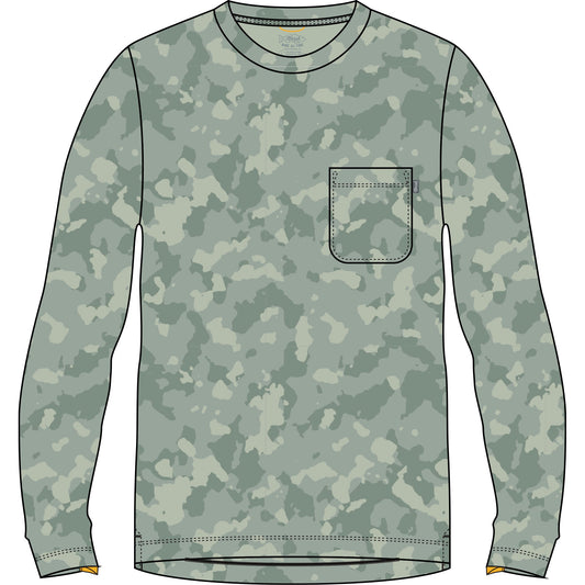 Marsh Wear Buxton Hagood Long Sleeve Lily Pad Foxhole Camo Marsh Wear