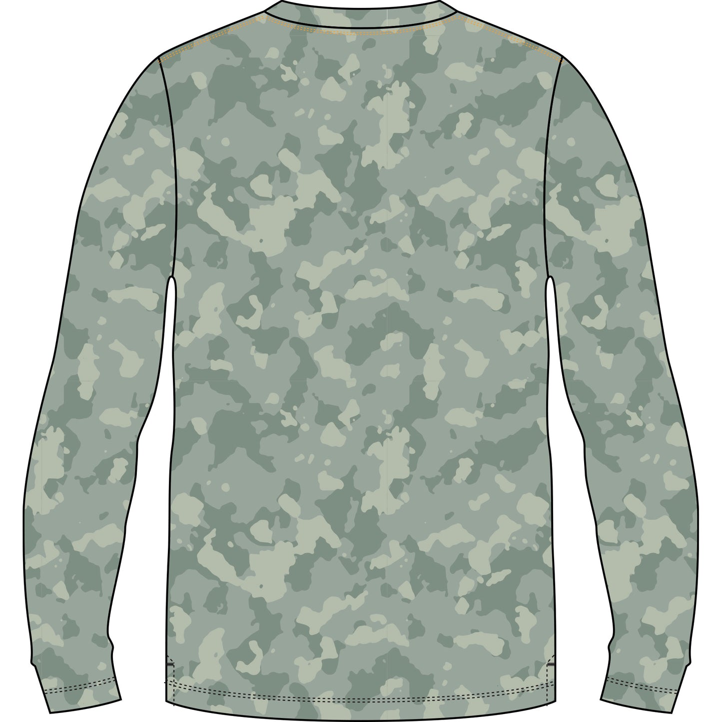 Marsh Wear Buxton Hagood Long Sleeve Lily Pad Foxhole Camo