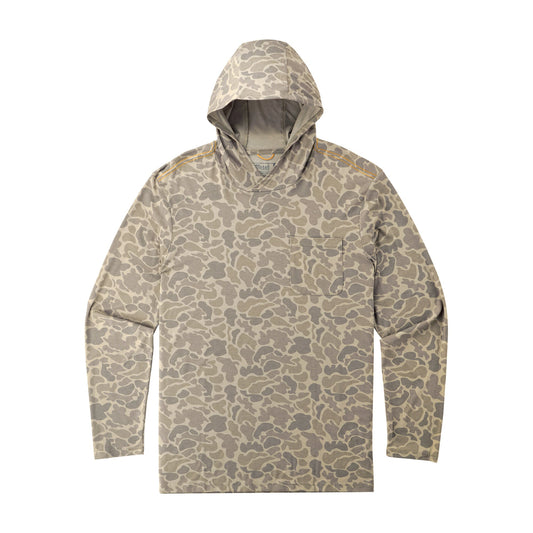 Marsh Wear Buxton Hagood Hood Shirt Khaki Mallard Camo Marsh Wear
