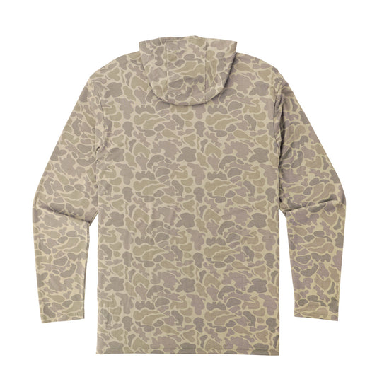 Marsh Wear Buxton Hagood Hood Shirt Khaki Mallard Camo Marsh Wear