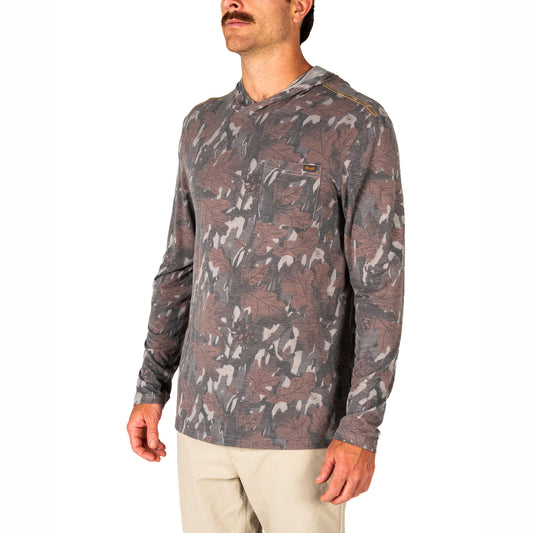 Marsh Wear Buxton Hagood Hood Shirt Lowland Canopy Camo Marsh Wear