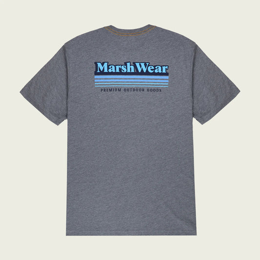 Marsh Wear Gradient - Stel Heather Shirt Marsh Wear