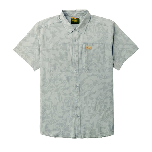 Marsh Wear Lenwood HG Tech Short Sleeve Shirt Smoke Coastal Camo Marsh Wear