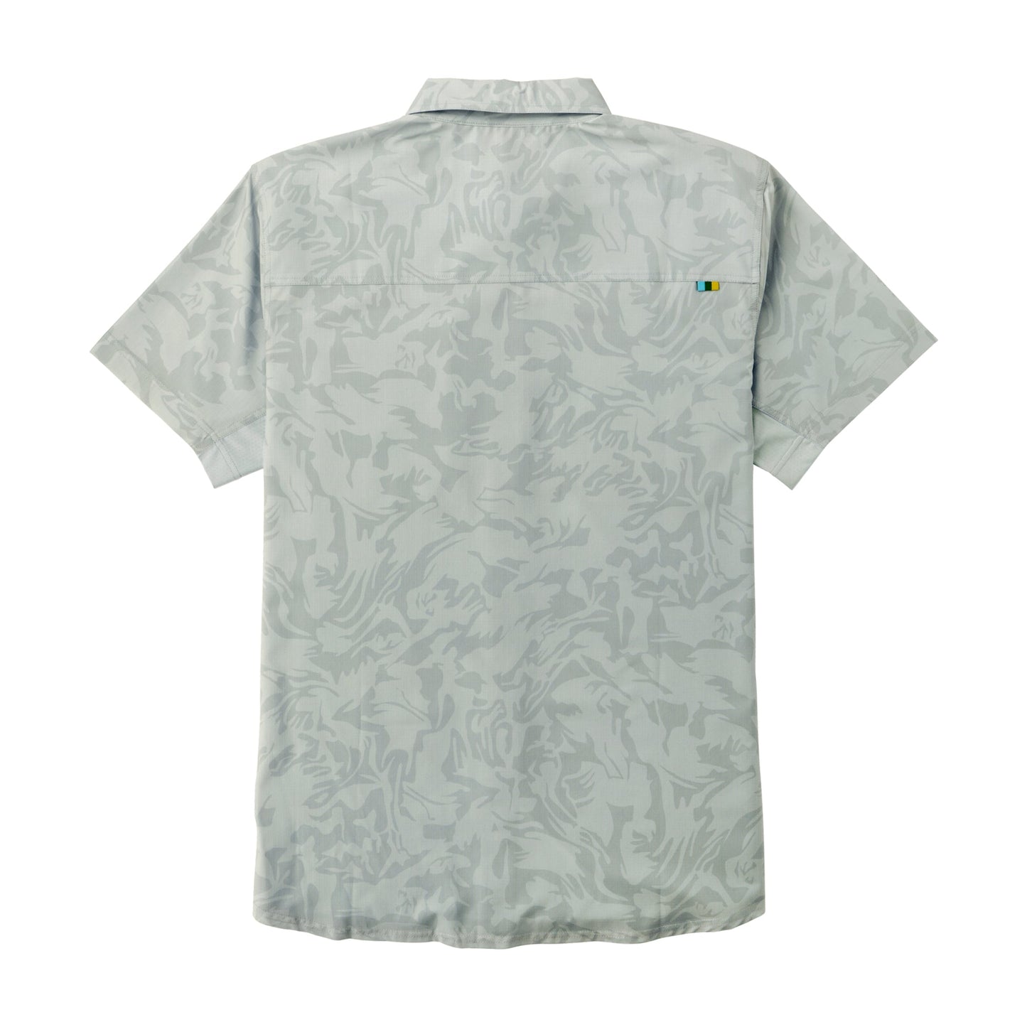Marsh Wear Lenwood HG Tech Short Sleeve Shirt Smoke Coastal Camo Marsh Wear