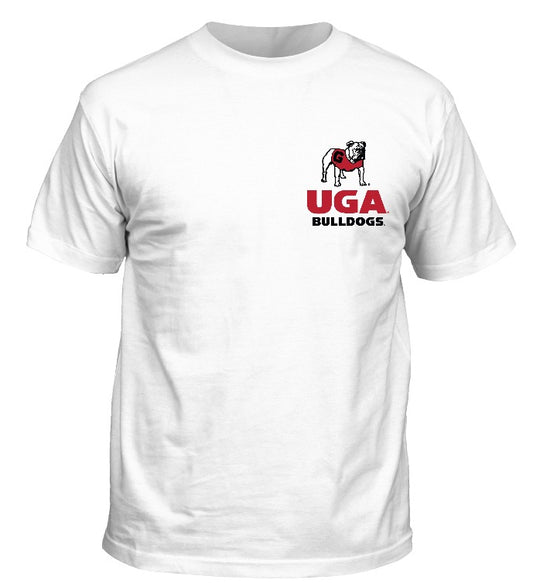 Georgia Bulldogs Mascot Makers Shirt White New World Graphics