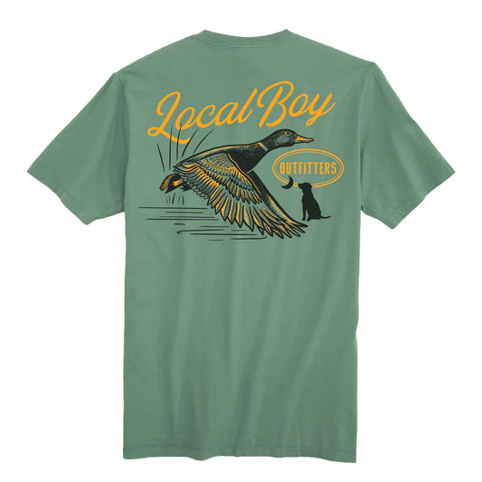 Local Boy Moonlit Mallard SS Tee Light Green