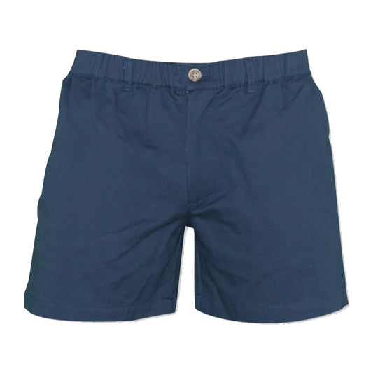 Meripex 5.5" Navy Blue Cotton Shorts Meripex Apparel