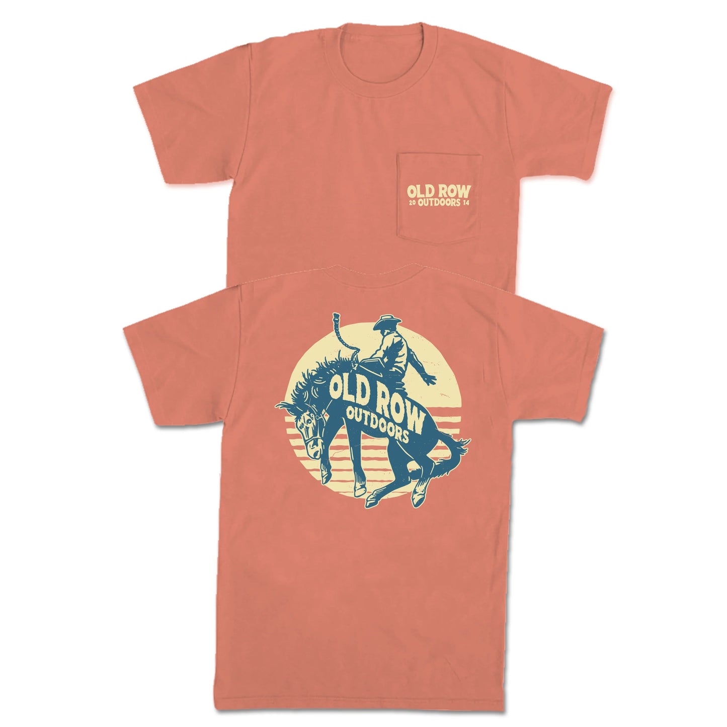 Old Row Outdoors Bronco Pocket Tee Old Row