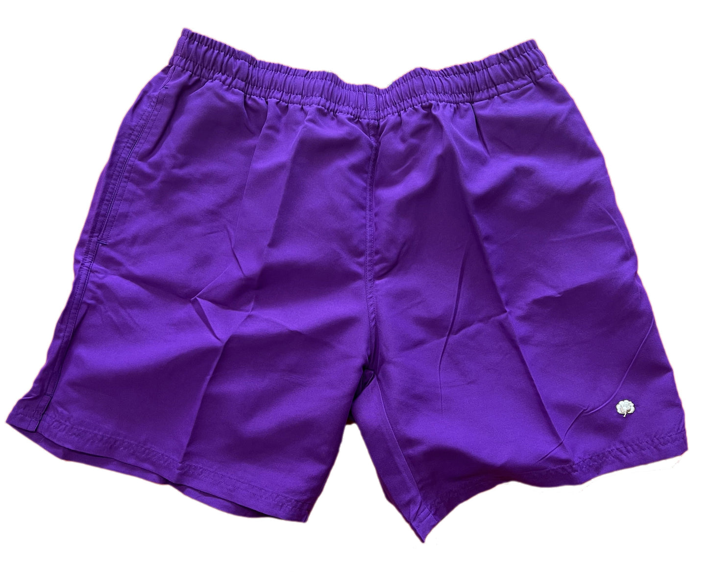 Cotton Brothers Swim Shorts Solid Purple Cotton Brothers