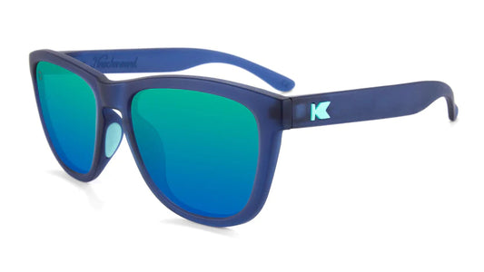 Knockaround Rubberized Navy / Mint Premiums Sport Sunglasses Knockaround