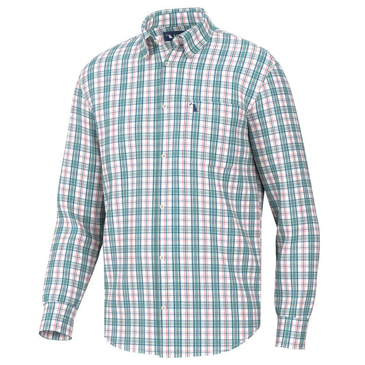 Local Boy Hutto Dress Teal/Dark Teal/Coral Local Boy Outfitters