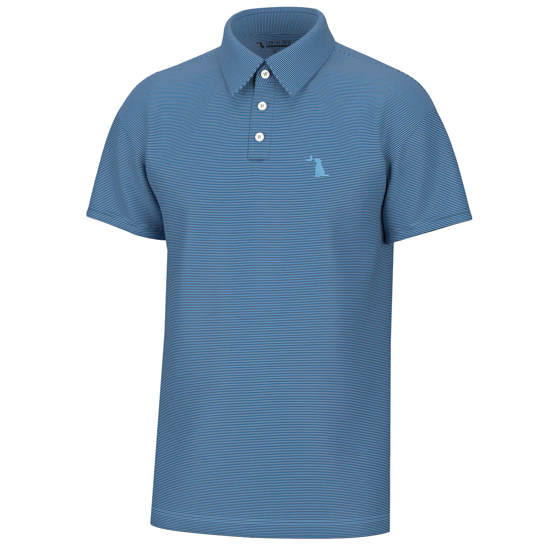 Local Boy Palms Polos Navy/Light Blue Local Boy Outfitters