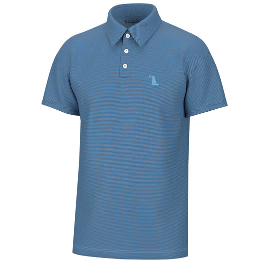 Local Boy Palms Polos Navy/Light Blue Local Boy Outfitters