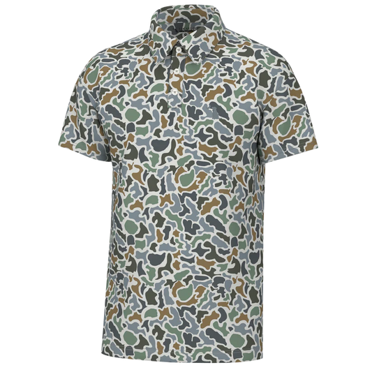 Local Boy Outfitters S/S Dirty Myrtle Polo Localflage Bluff Local Boy Outfitters