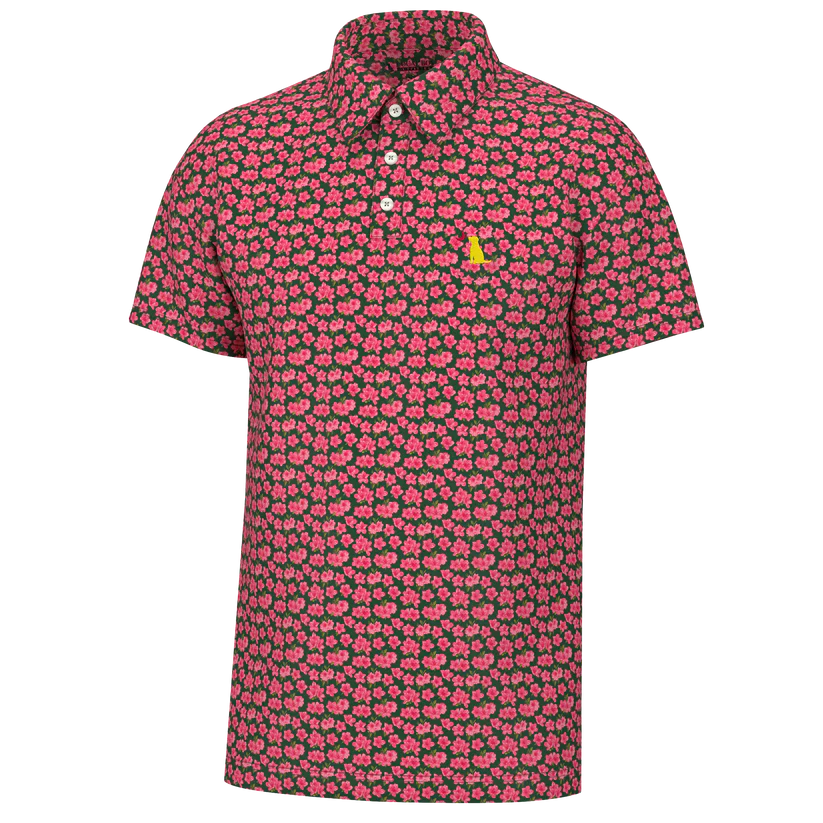 Local Boy Outfitters S/S Dirty Myrtle Polo Green Azure