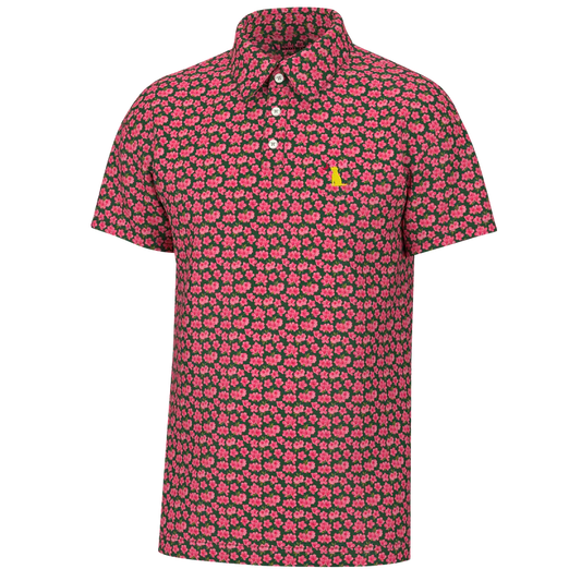 Local Boy Outfitters S/S Dirty Myrtle Polo Green Azure