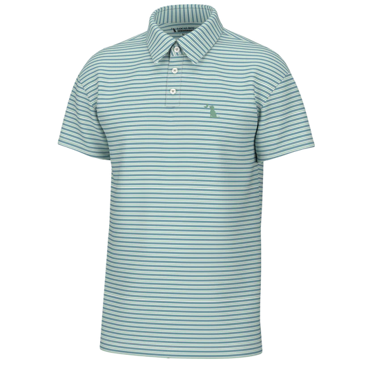 Local Boy Surfside Polo Plum Ice Blue White Local Boy Outfitters