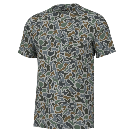 Local Boy SS Heather-Blend Crew Localflage Vintage Local Boy Outfitters
