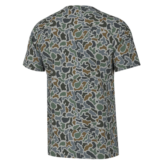 Local Boy SS Heather-Blend Crew Localflage Vintage Local Boy Outfitters