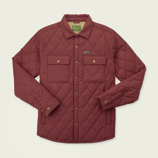 Marsh Wear Saluda Puff Shacket Burnt Henna Marsh Wear