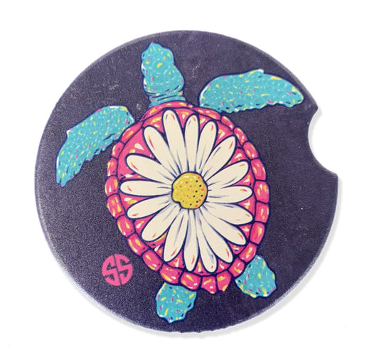 Simply Southern Sea Turtle Car Coaster Simply Southern