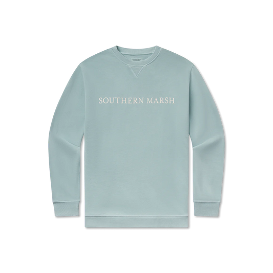 Southern Marsh Womens Seawash Sweatshirt Seafoam Southern Marsh