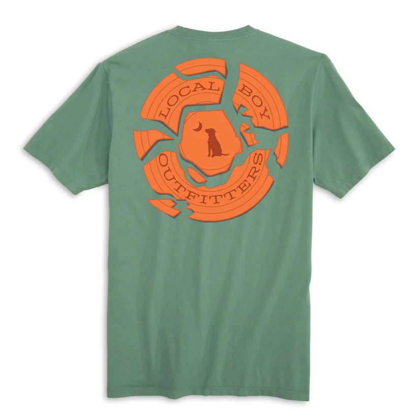 Local Boy Outfitters Sporting Clay Tee Green