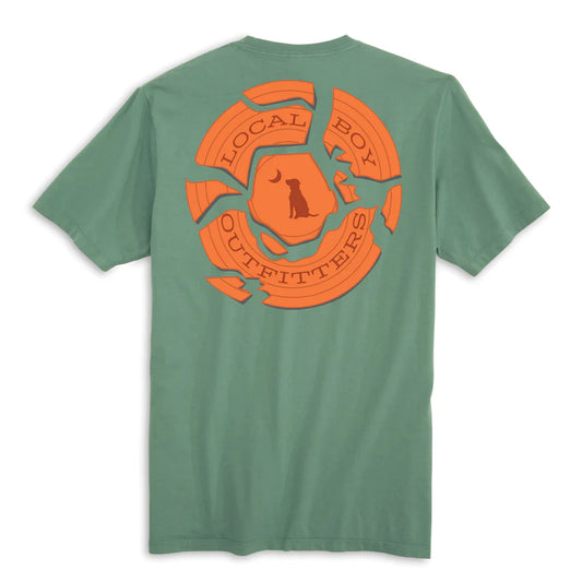 Local Boy Outfitters Sporting Clay Tee Green